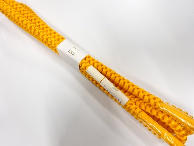 未使用品　正絹　手組帯締め
